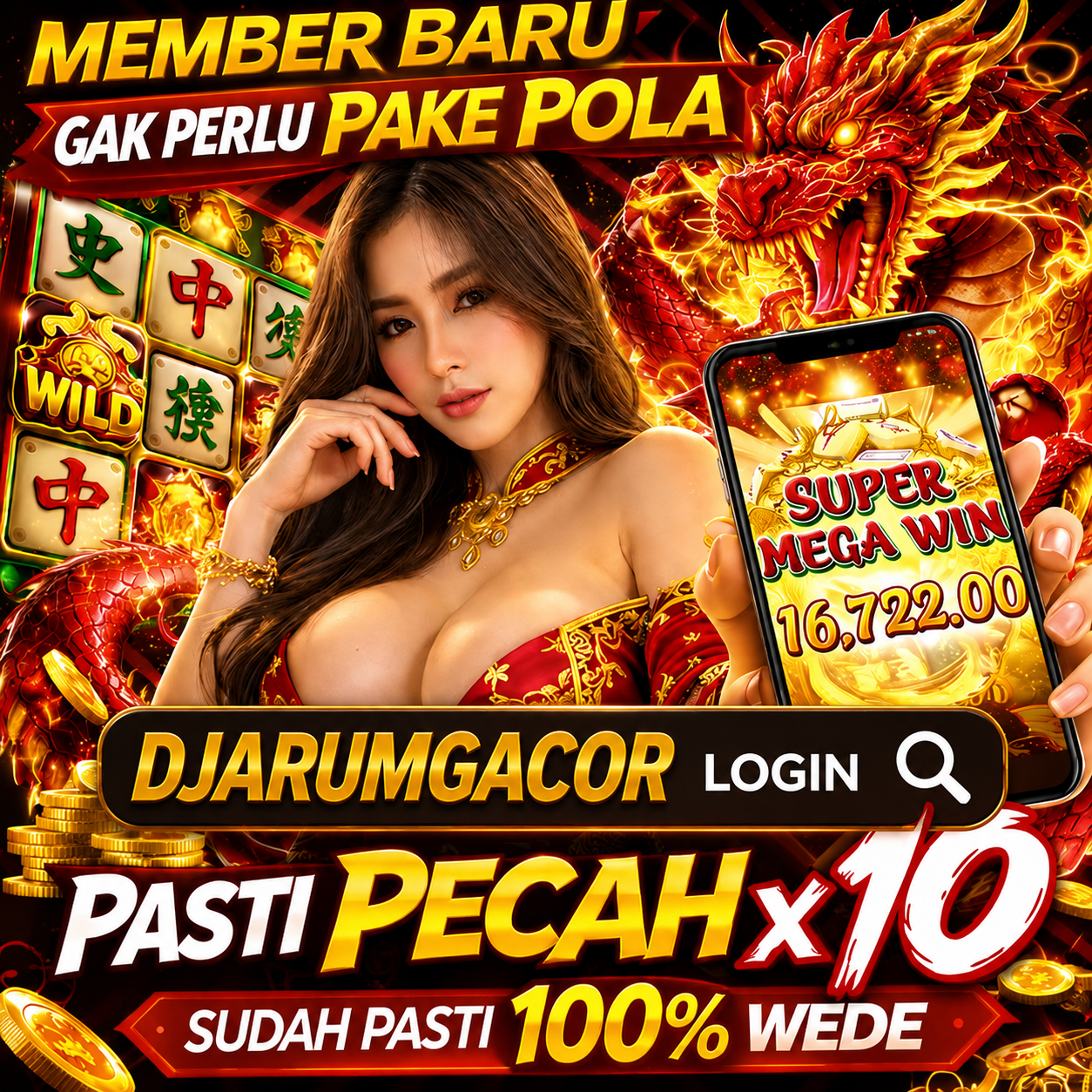 Banner Djarumgacor winrate 98,5%